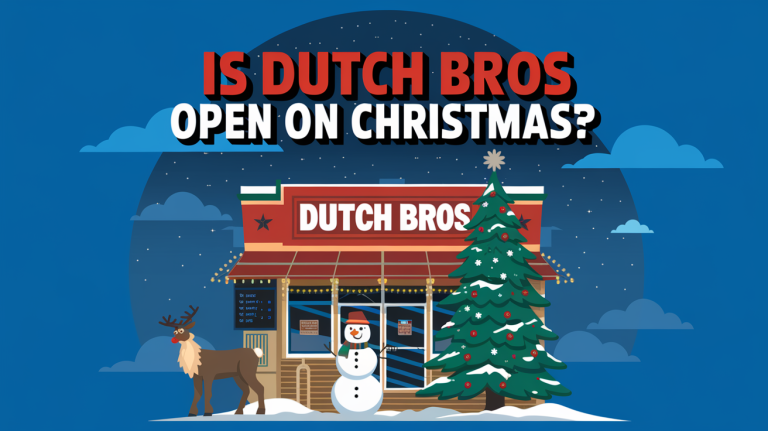 is dutch bros open on christmas